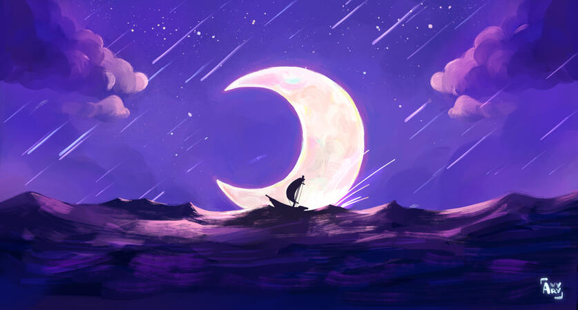 "Starfall" (2021). Original piece, later used for the OST Composing Jam #5 "Wish Upon A Star".